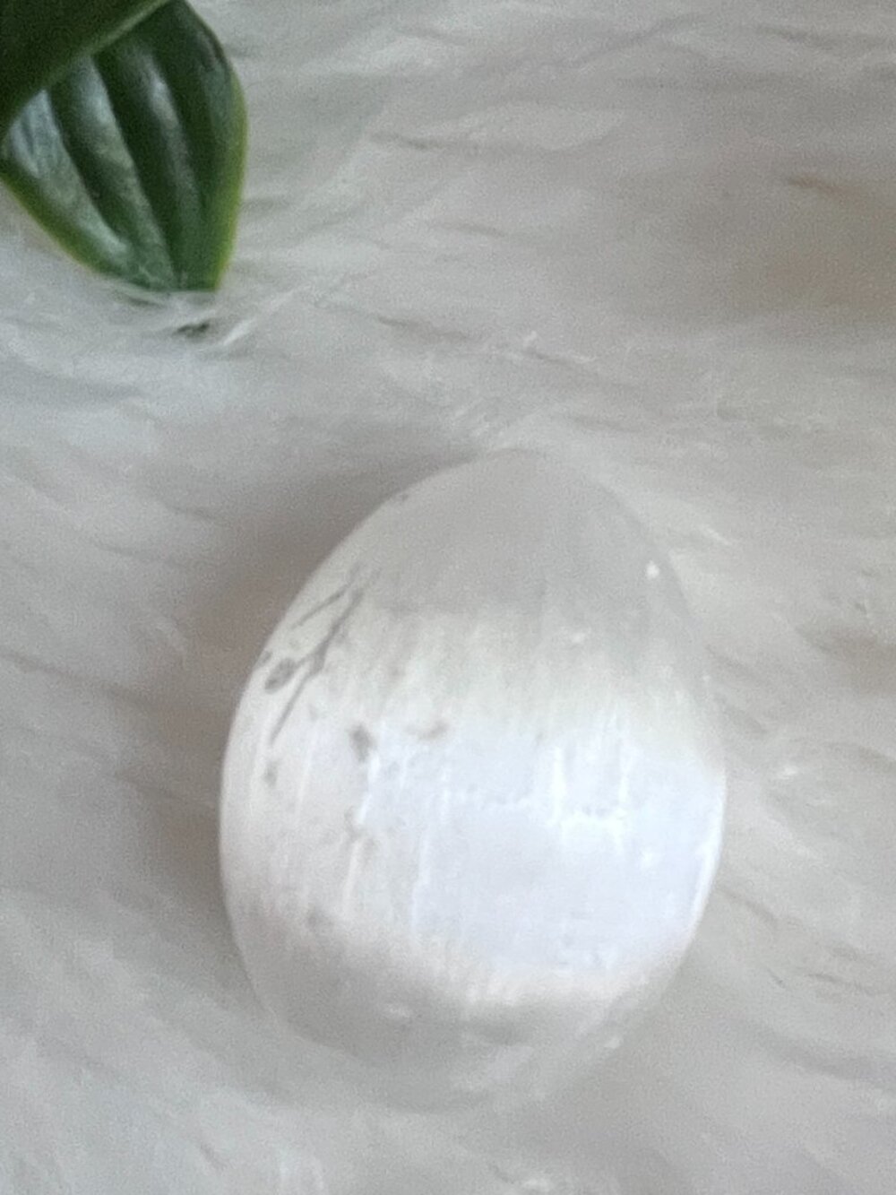 Selenite Crystal Egg